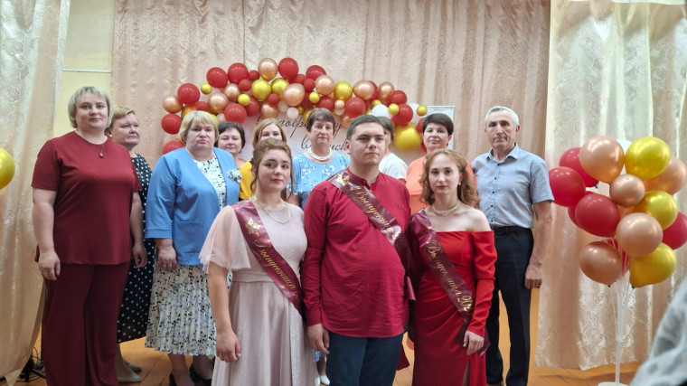 Вручение аттестатов.